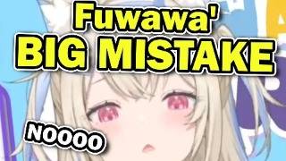 😲 Fuwawa Made a MISTAKE To Her New Pajama【Hololive EN】 [upl. by Fronia]