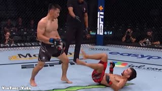 Chad Anheliger VS Alatengheili DECISION THE MONGOLIAN KNIGHT w A GOOD WIN UFC279 [upl. by Nirak434]