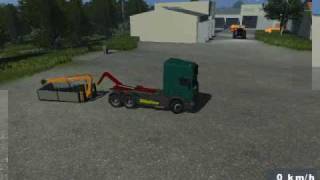 Meiller Rollcontainer für Landwirtschafts Simulator  Link [upl. by Alekat]