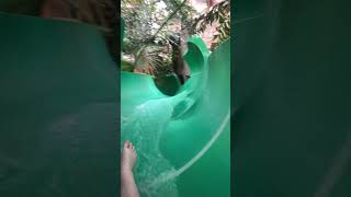 Centerparcs Longleat green slide  🥳❤️❤️❤️❤️ centerparcs waterslide fun [upl. by Haneehs]