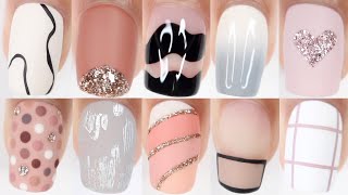 300 EASY NAIL IDEAS  HUGE nail art compilation satisfying nail designs [upl. by Sudnor141]