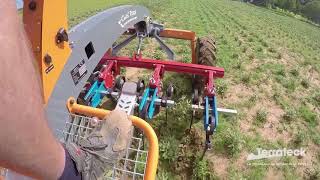 Terrateck  Tool carrier weed control on aromatics plants [upl. by Rhett]