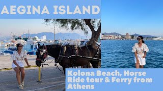 1 Day in Aegina Greece  The Closest Greek Island to Athens [upl. by Ellocin]