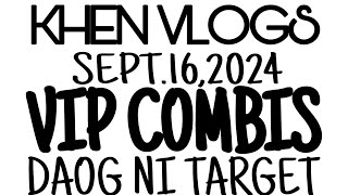 VIP COMBI TATGET NI 2PM DRAW  SEPTEMBER 162024 KHEN VLOGS [upl. by Cony]