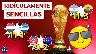 8 CLASIFICACIONES al MUNDIAL MÁS FÁCILES en CONMEBOL UEFA CONCACAF ASIA ÁFRICA y OCEANÍA [upl. by Roseanne]