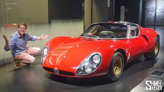 THESE are the RAREST Alfa Romeos in the World 15m 33 Stradale [upl. by Notrab]