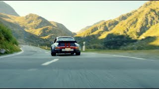 Porsche 930 Turbo  Pure engine sound on mountain pass [upl. by Oremar]