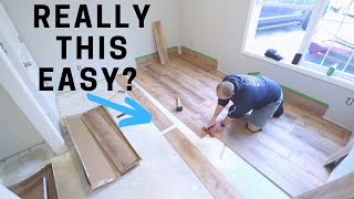 How to Install Lifeproof Vinyl Flooring [upl. by Stanfill]