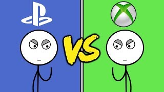 PS5 Gamers VS Xbox Series X Gamers [upl. by Aerdnna]