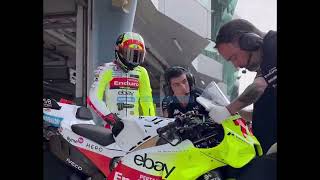 Live paddock Sepang test motoggp 2024 day 1 morning 12pm Jorge Martin on top PEcco crash [upl. by Shiff227]