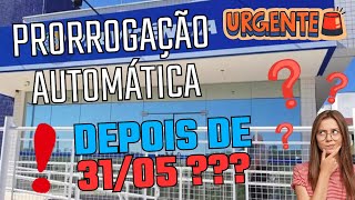 O pedido de prorrogação depois de 310524 vai ser como auxiliodoenca inss [upl. by Adaval]