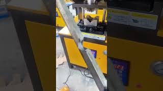 Square Pipe Punching Square Pipe Frame Bending Punching Mould Hydraulic Punching Machine Punching Mo [upl. by Anivad]