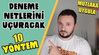 Deneme Netlerini UÇURACAK 10 Yöntem ❗️ [upl. by Roselani976]