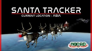 NORAD Track Santa 2023 Part 1 [upl. by Alaet]