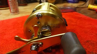 Shimano Calcutta 201B Baitcasting Reel Service [upl. by Nidak]