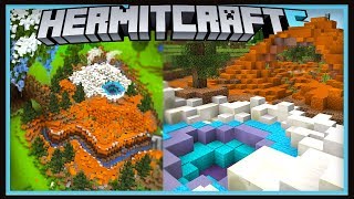 Hermitcraft Season 6 First New Biome Design Minecraft 1131 survival Ep23 [upl. by Pineda]