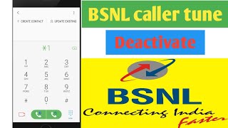 BSNL caller tune kaise hataye  How to Deactivate Bsnl Hello tune [upl. by Nataniel]