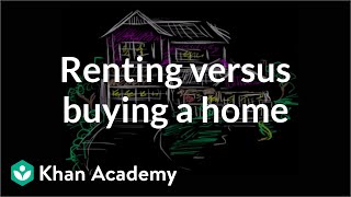 Renting versus Buying a home  Housing  Finance amp Capital Markets  Khan Academy [upl. by Esenwahs534]