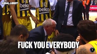 Απίστευτο ξέσπασμα Obradovic  Fuck you everybody  Luben TV [upl. by Oza]