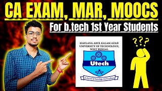 Passing Marks in CA Exam MAR MOOCS for Btech 1st Semester🔥😱 makaut 1stsemester mar moocs [upl. by Harrington]