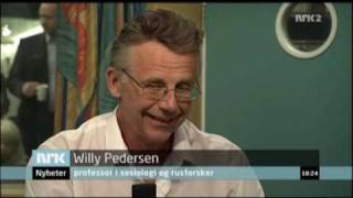 Professor Willy Pedersen skifter mening om cannabis [upl. by Lucilia]