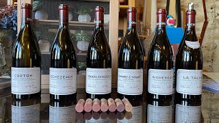 Domaine de la RomanéeConti millésime 2015 5 grands crus rouges et Montrachet le 26 novembre 2023 [upl. by Rochemont150]