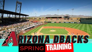 SPRING TRAINING🔥 Arizona DBACKS  Diamondbacks  How to get Autographs  Corbin Carroll Batting 👀 [upl. by Lash234]