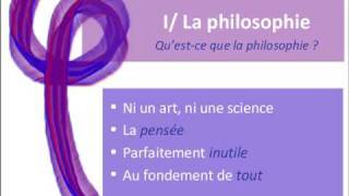 Cours de Philo  La Philosophie p1 [upl. by Saks]