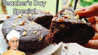 Oats Jaggery Cake Recipe  Eggless amp Without Oven Cake Recipe  teachers day special [upl. by Enelez]