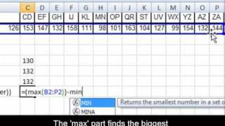 How to work out Summary statistics using MS Excel [upl. by Arikat]