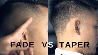 Fade vs Taper Whats the difference [upl. by Llenrev50]