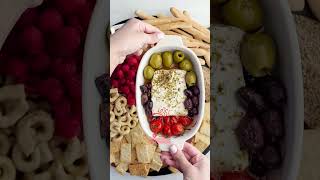 Baked Feta Dip Charcuterie Board [upl. by Cia]