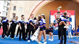 Weber State 2022🏆 cheer champions cheerleading weberstate wildcats nca 2022 [upl. by Okramed292]