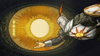 Dark Souls 1 Secret Ending Solaire Ending  Solaire finds his very own sun [upl. by Parish]