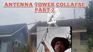 Antenna Tower Collapse Part 2 [upl. by Krahling]