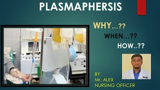 Plasmapheresis Plasma Exchange Procedure  what why when required [upl. by Eladnyl]