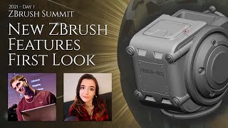 New ZBrush Features First Look Part 1  2021 ZBrush Summit  Pixologic Presentation [upl. by Akamahs43]