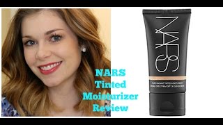 NARS Pure Radiant Tinted Moisturizer Review amp Demo [upl. by Ardnaed]