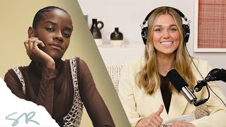 My Black Panther Audition and How God Showed Up  Sadie Robertson Huff amp Letitia Wright [upl. by Wayolle]