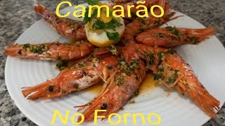 COMO FAZER CAMARÃO NO FORNO DELICIOSOS E FÁCEIS DE COZINHAR [upl. by Ailero]