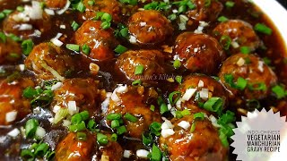 Veg Manchurian Gravy Recipe  Chinese Main Course Veg Manchurian Recipe  Manchurian Recipe in Hindi [upl. by Iorgos795]