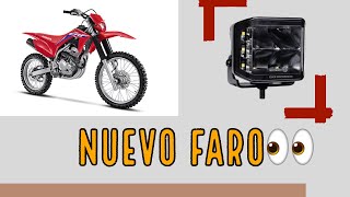 FARO NUEVO A MI CRF 250F [upl. by Aseretairam687]