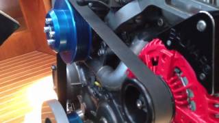 Balmar 200 amp alternator on yanmar 4jh3te [upl. by Ralf]