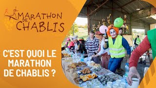 Le Marathon de Chablis  Un marathon vigneron et festif  🎉 [upl. by Notna]