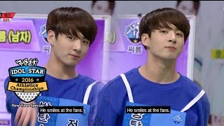 BTS Jungkook is a real macho man 2016 Idol Star Athletics Championships  New Year Special [upl. by Briana]