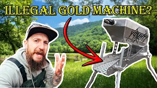 This Gold Recovery Machine is Unlawful to Use Almost Everywhere in the World HighBanking for Gold [upl. by Lyns]