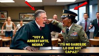 JUEZ CORRUPTO HUMILLA A UNA GENERAL NEGRA DEL EJÉRCITO 5 DÍAS DESPUÉS NADIE PUEDE CREER QUE [upl. by Oderfigis]