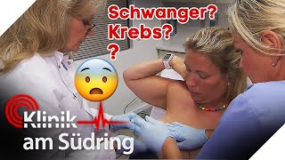 Feuchte BRUST Ist sie SCHWANGER oder ist vielleicht der KREBS zurück 😨  Klinik am Südring  SAT1 [upl. by Moffitt]