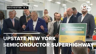 Rochester Buffalo Syracuse receive federal funding to make Upstate New York a semiconductor hub [upl. by Merfe569]