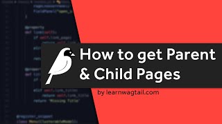 Wagtail CMS How to only get Parent and Child Class Pages and their Specific Fields [upl. by Lanrev]